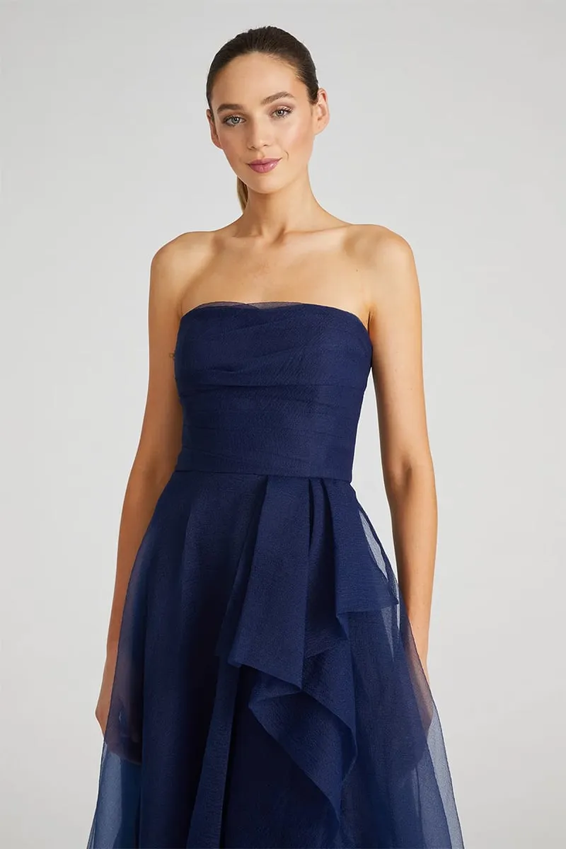 Zoa Strapless Graceful Maxi Dress