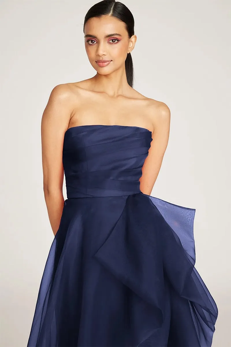 Zoa Strapless Graceful Maxi Dress